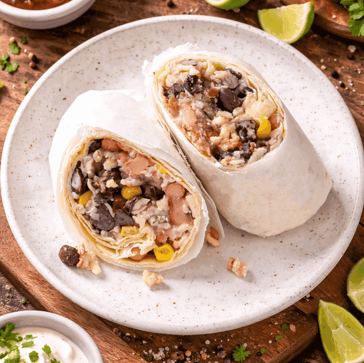 Bean & Rice Lunch Wraps