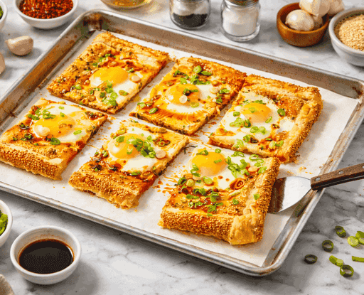 Chinese Eggs Puff Pastry