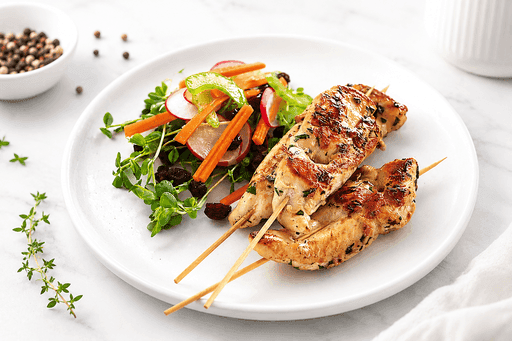 Mint & Piri Piri Chicken Skewers